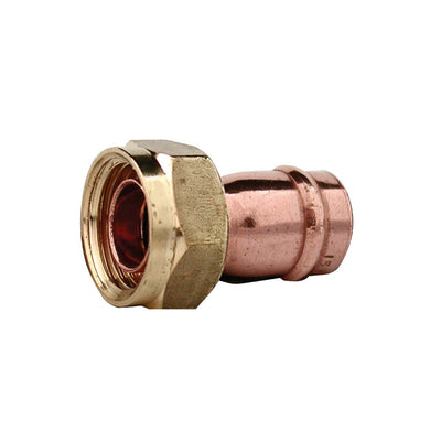 Navigator Copper Solder Ring Straight Tap Connector 15mm x 1/2" SRSTC-15D